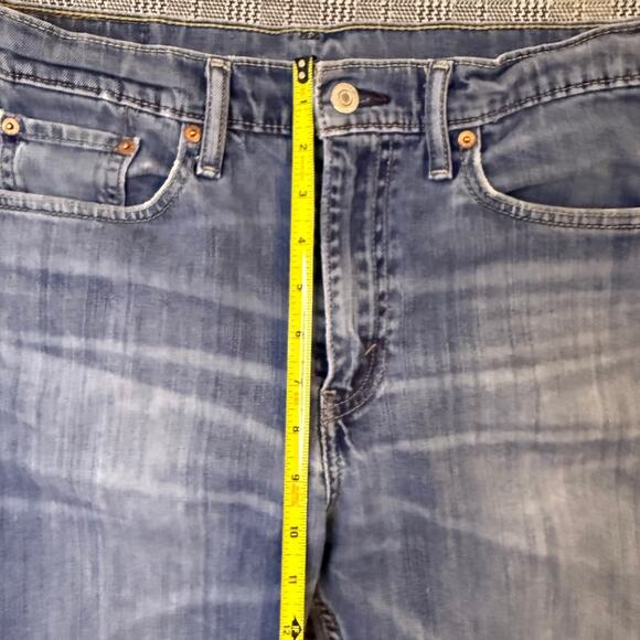 Levi's 522 Men's Jeans Light Blue Wash 30x32 Denim Stretch - Picture 4 of 8